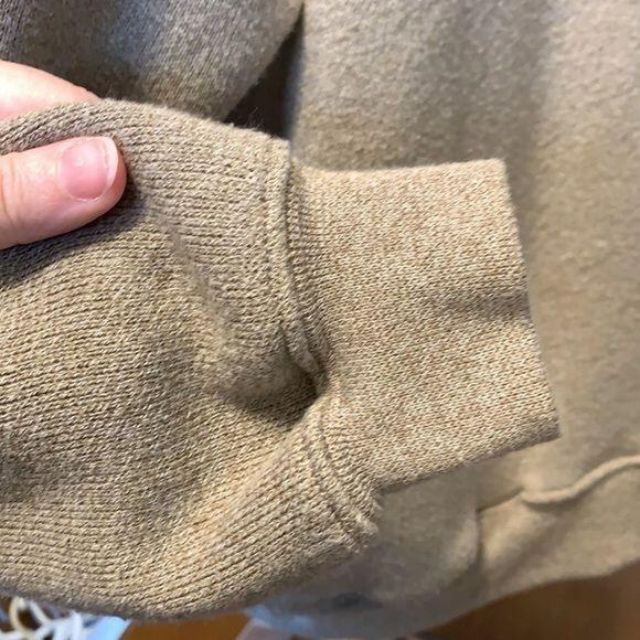 Grand Slam Mens Sweater Quarter Zip Pullover Golf Top Light Brown Large - Picture 6 of 8